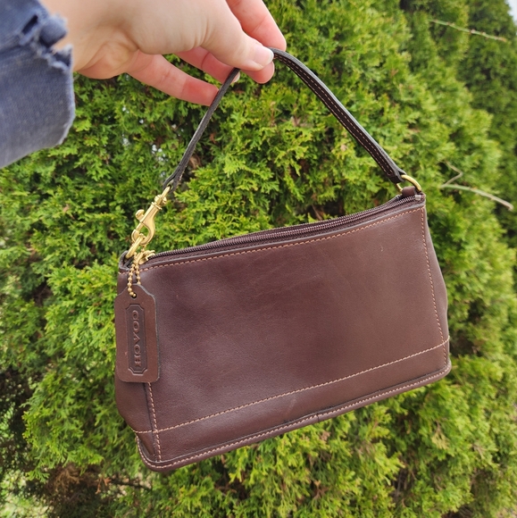 Coach Brown Leather Handbag - Picture 1 of 6